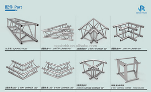 โครงถักอลูมิเนียมแบบกำหนดเองสำหรับแสดงสินค้ากลางแจ้งพร้อมไฟส่องสว่าง - Product Image 4