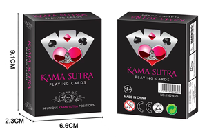 Piatnik Kama Sutra <span class=keywords><strong>Juego</strong></span> de Cartas Sexuales para Adultos (Spielkarten) 54 Posiciones Únicas Negro - Product Image 4