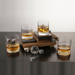 Vente en gros de verres à whisky en <span class=keywords><strong>cristal</strong></span> sans plomb NOVARE modèle 20085G, style classique, 310 ml, logo personnalisé - Product Image 6
