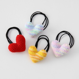 Coletero de Corazón Tejido a Crochet con Cuatro Hilos, Hecho a Mano, para el Día de San Valentín 2026, Lindo Regalo para Hija y Mejor Amiga - Product Image 5