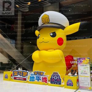 Décoration <span class=keywords><strong>géante</strong></span> gonflable LED Captain Pikachu Pokémon pour promotion en centre commercial/événement pour fans/exposition/fête/scène/spectacle - Product Image 2