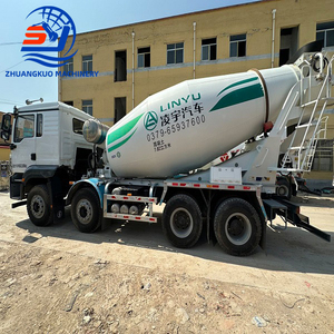 Chất lượng cao sử dụng shacman m3000 8*4 xe tải trộn bê tông để bán giá rẻ xuất khẩu với các thành phần cốt lõi bơm và động cơ - Product Image 4