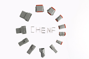 Faisceau de câblage personnalisé CHENF DT Deutsch étanche 2-12 broches, bornes en cuivre, faible résistance de contact, performances excellentes - Product Image 3