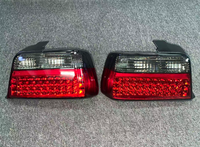 Pour BMW E36 4D, feux arrière, lampe arrière LED, couleur gris rouge
