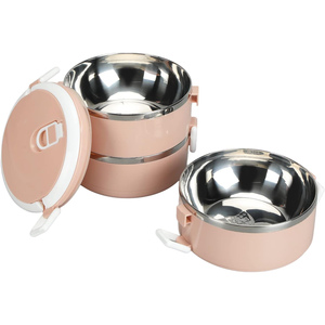 4-Layers Stainless Steel <b>Lunch</b> <b>Box</b> Food Portable Thermal Lunchbox Picnic Office Students Kids Workers School Japanese Bento - Product Image 4