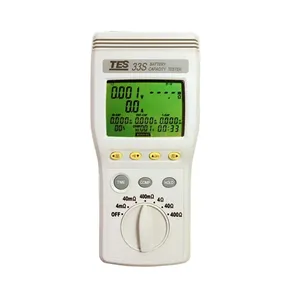 Probador de Capacidad de Batería TES-33S 0-1200AH con Interfaz para PC, Versión Actualizada del TES-33, Taiwán, China - Product Image 1