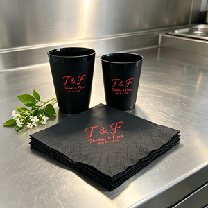 แก้วพลาสติกรูปตัวยู พิมพ์โลโก้ได้ สำหรับงานแต่งงาน ขนาด 12oz 16oz 20oz  แบบใสขุ่น แก้วสมูทตี้แบบใช้แล้วทิ้ง แก้ว PP แข็ง สำหรับชานมไข่มุก ป้องกันรังสียูวี - Product Image 1