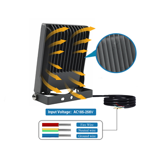 Giá Rẻ Đèn Pha Ip66 Ngoài Trời Vườn Công Viên Sân Nhà Để Xe <span class=keywords><strong>20W</strong></span> 30W 50W 100W 200W 300W Dẫn Nhẹ Lũ Lụt Ánh Sáng - Product Image 4