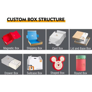 עיצוב מינימליסטי מובלט בהתאמה אישית בעיצוב מינימליסטי תה קופסת נייר קרטון לקפה ותה מכסה מגנטית - Product Image 6