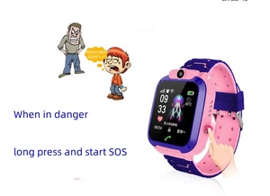 Tft SOS nút Quà Tặng trẻ em SmartWatch đồng hồ với Lbs vị trí quay số điện thoại không thấm nước IP67 cho 3-12 năm học nam và nữ - Product Image 5