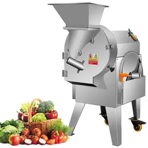 Industrial Fruit And Vegetable Chopper Slicer Dicer Vegetable Cutting Machine