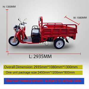 Nuovo Triciclo Elettrico 2026 da 1000W con Cassone Ribaltabile, <span class=keywords><strong>Bici</strong></span> <span class=keywords><strong>Cargo</strong></span> a 3 Ruote per Adulti, Tricicli Elettrici 60V in Vendita, Tricicli Agricoli a 3 Ruote con 2 Posti - Product Image 6