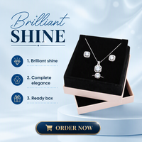 Boîte à bijoux rose personnalisée, écologique, rigide, de haute qualité, pour pendentif de collier, avec doublure en éponge, série de boîtes rose blush