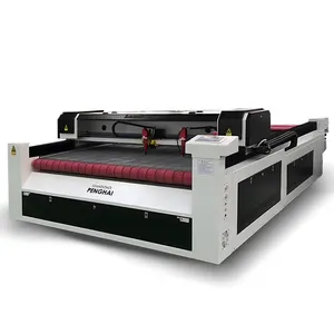 PH 100w 130w 150w couro pvc mdf tecido compensado 1325 co2 cnc máquina de corte a laser para venda