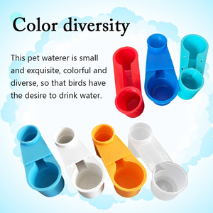 YYC PH54 교수형 케이지 새 술꾼 컵 비둘기 액세서리 플라스틱 자동 비둘기 술꾼 병 - Product Image 4