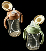 Neu Entwickelter BPA-Freier 60mm Weithalsbecher mit Griff Baby-Lerntrinkbecher und Trainings-Wasserbecher