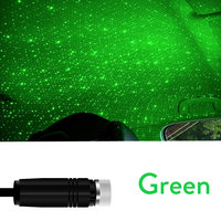 Lampe USB Ciel Étoilé pour Voiture, Lumière d'Ambiance Décorative, Projecteur Laser de Plafond Étoilé, Lumière Ambiante USB pour Voiture Rouge Bleu