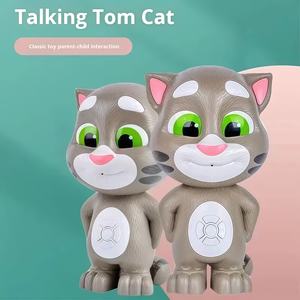 Nuovo Modulo Interattivo Parlante, Bambola Gatto <span class=keywords><strong>Tom</strong></span> Intelligente, Giocattolo Educativo Robotico AI per Bambini, Compagno di Apprendimento in Plastica - Product Image 4