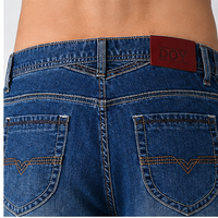 Patchs en cuir véritable de haute qualité avec logo personnalisé pour vêtements masculins