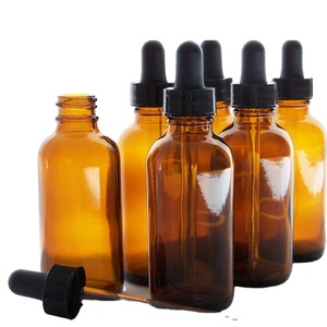 Refillable hổ phách Boston Vòng Glass Eye <span class=keywords><strong>Drop</strong></span> tóc dầu dropper chai 1oz 2oz <span class=keywords><strong>4oz</strong></span> 8oz hổ phách Glass tinh dầu chai - Product Image 2