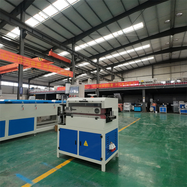 Automatic Transparent PVC Plastic Rubber Flexible Bellows Hose Cutting Machine 150 Cylinder Stroke High Precision Length Contro