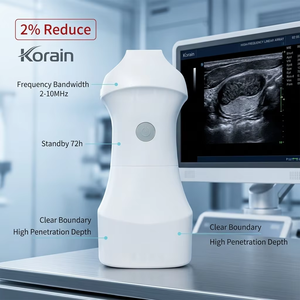 Sonde linéaire sans fil à très haute fréquence 64 canaux avec batterie interchangeable pour l'imagerie échographique esthétique et dermatologique – Offre Spéciale - Product Image 1