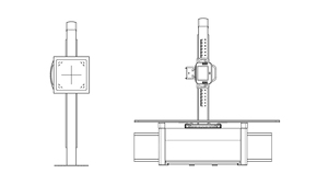 New 50kw 630ma 150kv tần số cao điện cố định cột đôi <span class=keywords><strong>x</strong></span> <span class=keywords><strong>Ray</strong></span> máy - Product Image 5