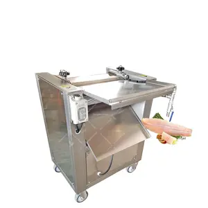 Hot-selling fish skin processing cleaning removing skinning peeling machine fish skin removal equipment price