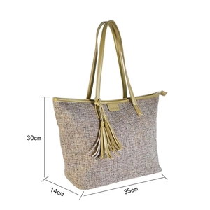 Vietnam Sedex Handmade Straw Beach Bags Natural Rattan Ladies Designer Tote Handbags - Product Image 4