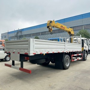 รถบรรทุก HOWO 4X2 พร้อมเครนบูมตรง 5 ตัน รถติดเครนพร้อมอุปกรณ์จับย้าย ขาย - Product Image 3