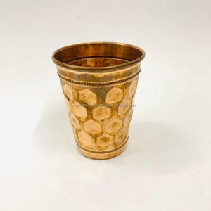 ถ้วยชุบคุณภาพสูงทำจากสแตนเลสพร้อมค้อนสีทองเหมาะสำหรับตกแต่งบ้านและแก้วสไตล์อินเดียที่มีเอกลักษณ์ - Product Image 1