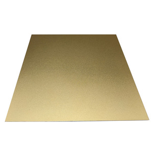 Dimensioni personalizzate Design incisione Laser targhette per bagagli materiale lastre in alluminio anodizzato sabbiato oro fogli - Product Image 4