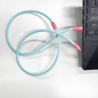 MFi Certificado de silicona líquida Original C94 C189 Chip Cable DE DATOS 3A PD Cable cargador de carga rápida USB C para iPhone1314 iPod Cable
