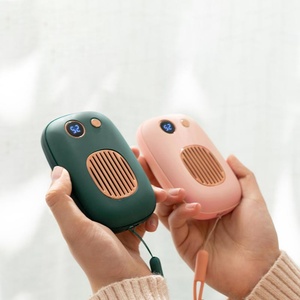 Chauffe-mains rechargeables et réutilisables, batterie externe 10000mAh, chauffe-mains portables, chargeur de batterie pour hommes et femmes - Product Image 1