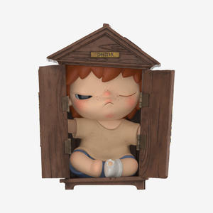 Véritable POPMART Hirono Shelter Series Mystery Box Blind Box Action Figure Cute PVC & Resin Animal Toy Gift Wholesale - Product Image 3