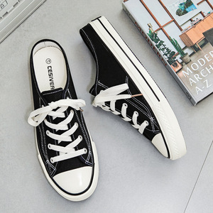Sandalias Planas de Lona para Hombre, Modernas y Versátiles, Ideales para el Verano, sin Tacón, para Usar con Pantalones Holgados y Gorros - Product Image 2
