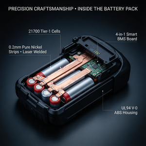 Batterie d'outil électrique Li-ion OEM 20V 1.5Ah pour perceuse sans fil <span class=keywords><strong>Makita</strong></span> BL1815 BL1830, remplacement de batterie 18650 5S - Product Image 6