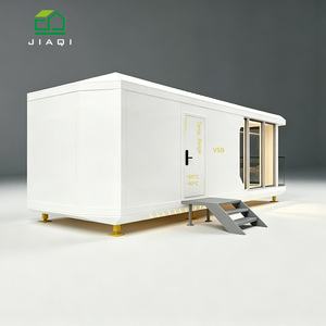 Cápsula Espacial Prefabricada Más Vendida, Casa Cápsula Espacial Moderna, Casa Móvil Cápsula Espacial Totalmente de Aluminio - Product Image 1