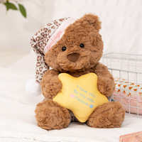Boneka Beruang Teddy Super Lembut dengan Isian Kapas PP, Bantal Tidur Lucu untuk Anak Perempuan, Dekorasi Ruang Tamu