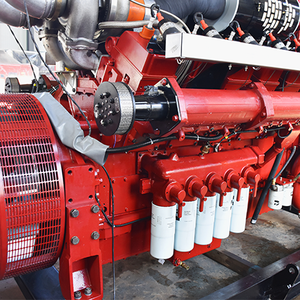 제조업체 직판 가스 발전기 세트 1000KW 호텔 전원 공급 저연료 소비 안정적인 출력 - Product Image 5