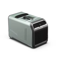 Unidad de aire acondicionado todo en uno de refrigeración individual portátil de 220V para tienda de campaña, coche de camping y compresor móvil, CA portátil para exteriores