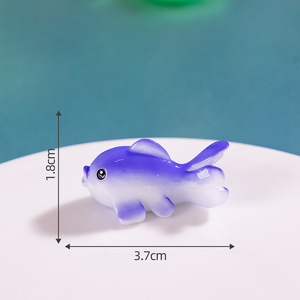 Decoraciones Creativas para Acuarios en Miniatura: <span class=keywords><strong>Peces</strong></span> Dorados y Carpas Artificiales, Accesorios para Acuarios DIY, Adornos que Brillan en la Oscuridad - Product Image 6