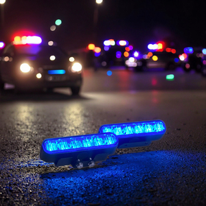 Đèn cảnh báo LED gương ION Đèn nhấp nháy xe máy Đèn xe ô tô màu hổ phách đỏ trắng Đèn nhấp nháy phụ kiện - Product Image 1