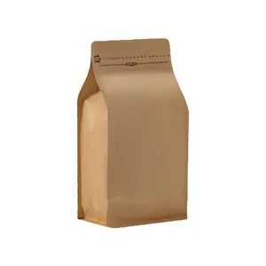 High Quality Aluminizing Kraft Paper Eight Side Sealing Bag Tea Bag Dry Fruits Grain Octagon Sealed Food Packing