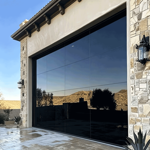 <span class=keywords><strong>Porte</strong></span> <span class=keywords><strong>de</strong></span> <span class=keywords><strong>garage</strong></span> sectionnelle en verre isolé, motorisée automatiquement, <span class=keywords><strong>pour</strong></span> villa résidentielle, <span class=keywords><strong>prix</strong></span> direct usine, haute qualité - Product Image 2