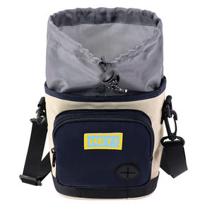 Sac de dressage pour chien personnalisé OEM, petit sac à cordon, sac banane ou bandoulière, marque privée, pochette portable pour friandises et récompenses pour animaux de compagnie - Product Image 6