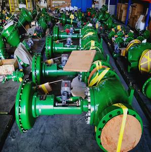 Vanne à boisseau sphérique Fisher OEM ET EZ EWT avec positionneur de vanne DVC6200/DVC2000 et régulateur de filtre 67CFR/67DFR - Product Image 2