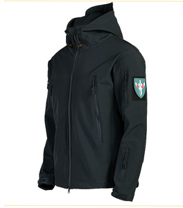 <strong>Men</strong> Outdoor Hiking Waterproof Tactical Style <strong>Jackets</strong> Hiking Suit Thick <strong>Canvas</strong> Windbreaker Camouflage <strong>Jackets</strong> - Product Image 4
