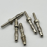 Connecteur banane personnalisé 2 mm 4 mm mâle, connecteur banane pour haut-parleur musical