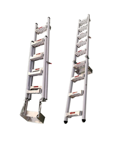 Scala in alluminio pieghevole personalizzata per veicoli antincendio e di soccorso nuova condizione per uso cisterna - Product Image 5